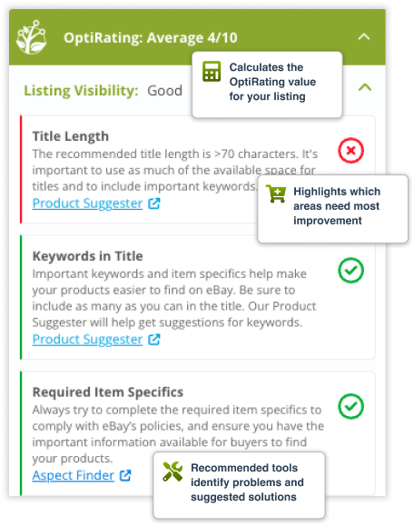 Listing checker snapshot